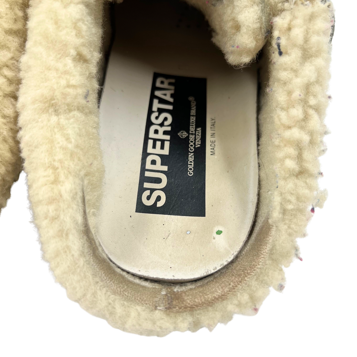 Golden Goose 38 White/Cream Sneakers