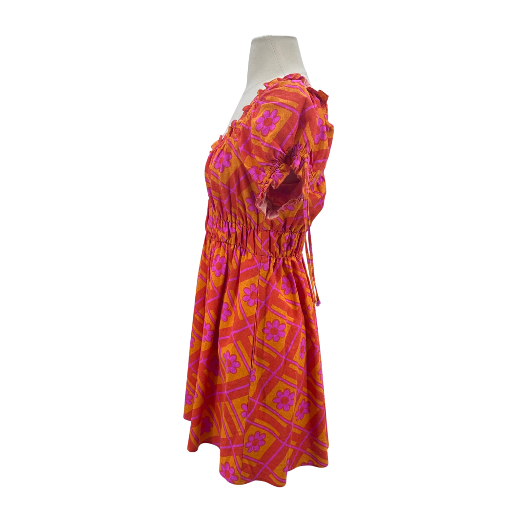 Show Me Your Mumu Orange/Pink Dress