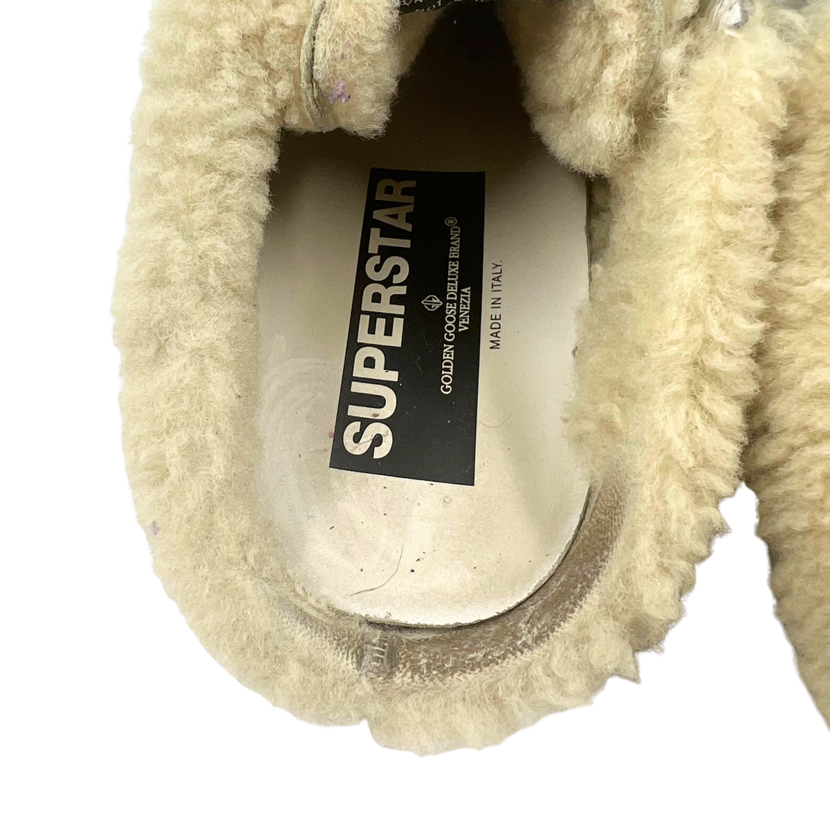 Golden Goose 38 White/Cream Sneakers