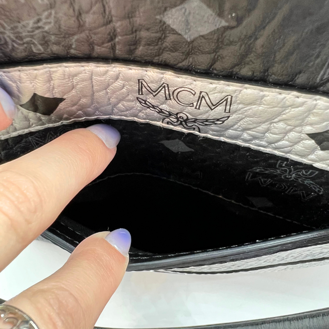 MCM Monogram Spot Viseto bag