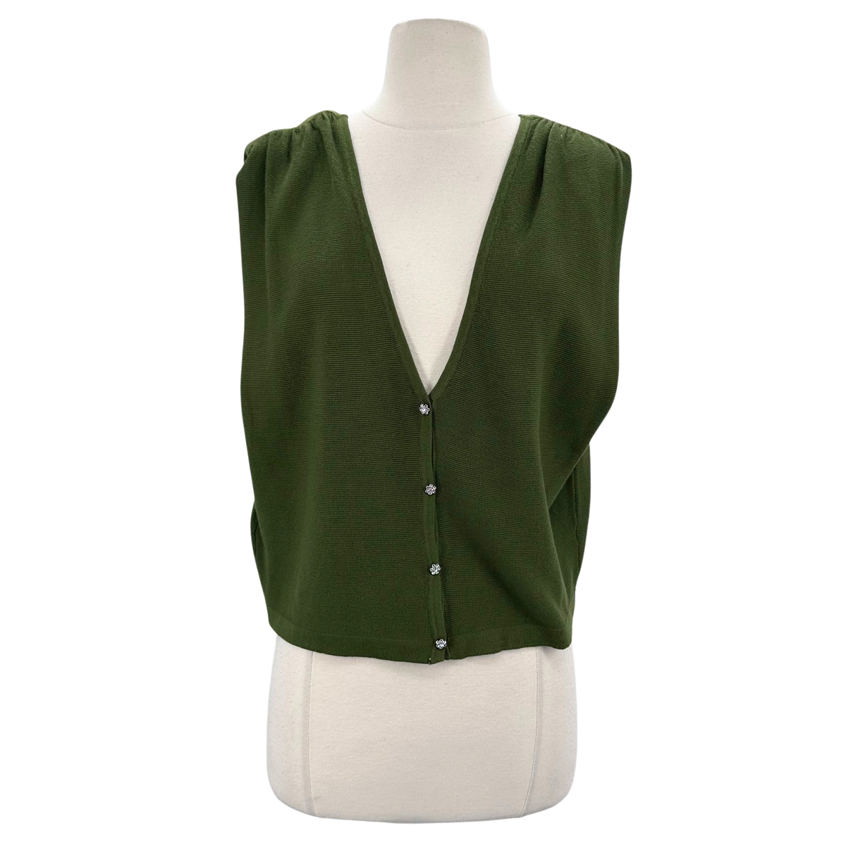 ba&sh Size 2 Green Vest