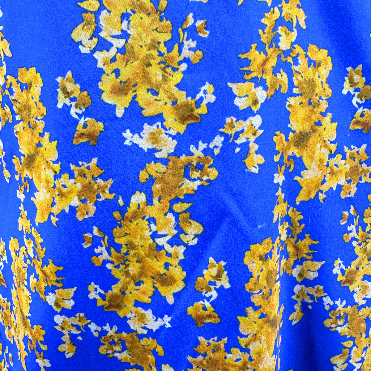 Caroline Constas Size M Blue/Gold Dress