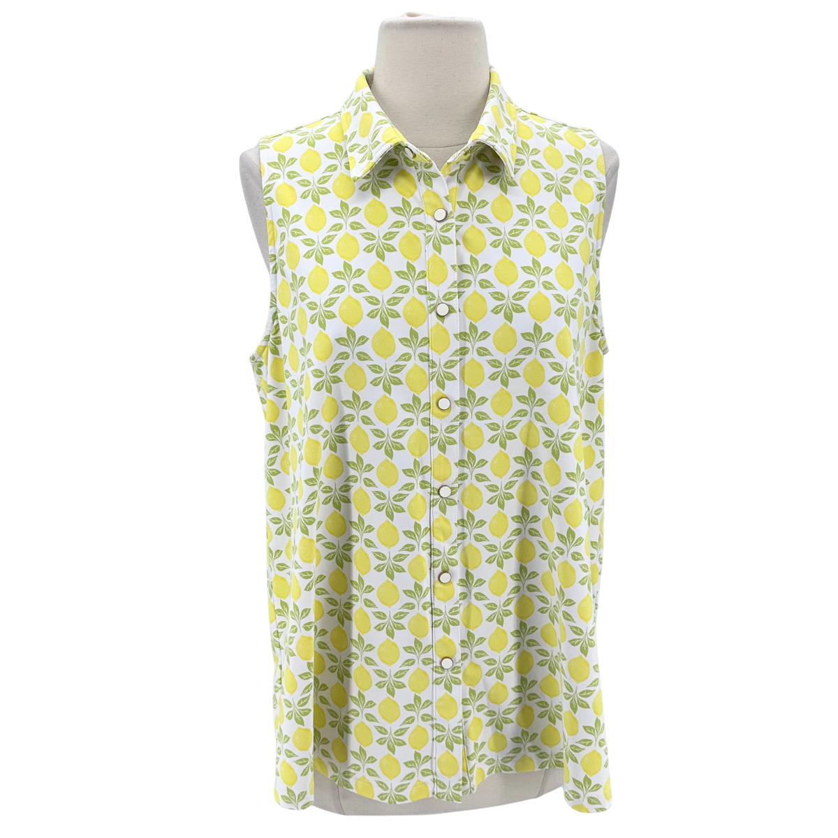 J McLaughlin White/Yellow Top