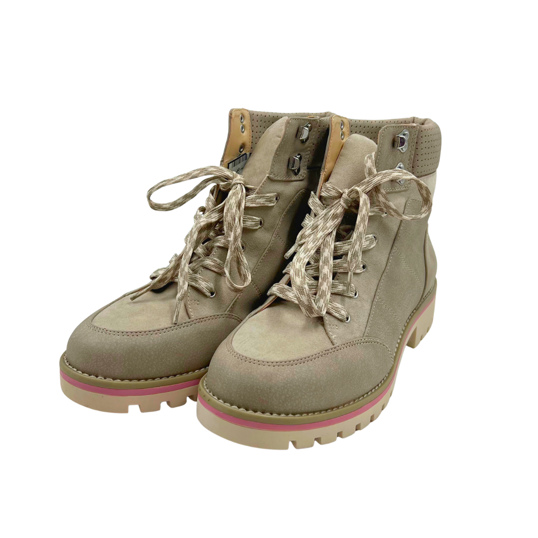 Sole Society Grey Suede Boots