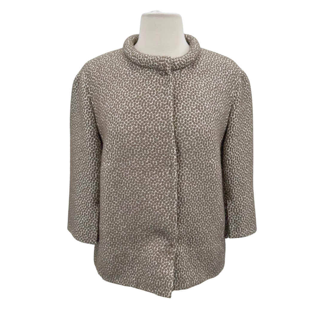 Akris Punto Brown/Ivory Jacket