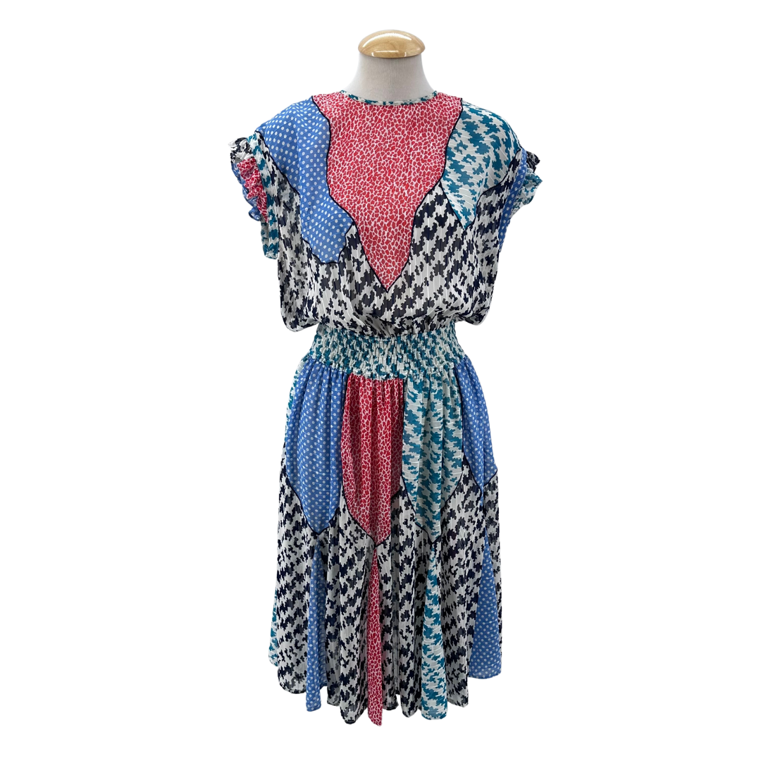 Diane Freis Size S Multi Dress – Chic Consignment LLC Diane Freis Size S Multi Dress – Chic Consignment LLC