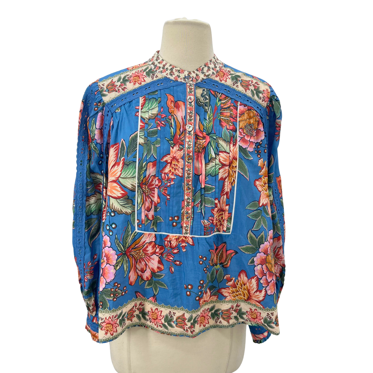 Farm Rio Multi Floral Blouse