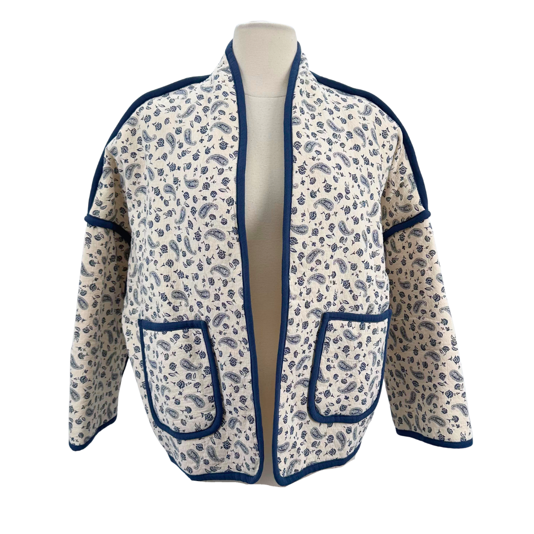 Storia Cream/Navy Jacket