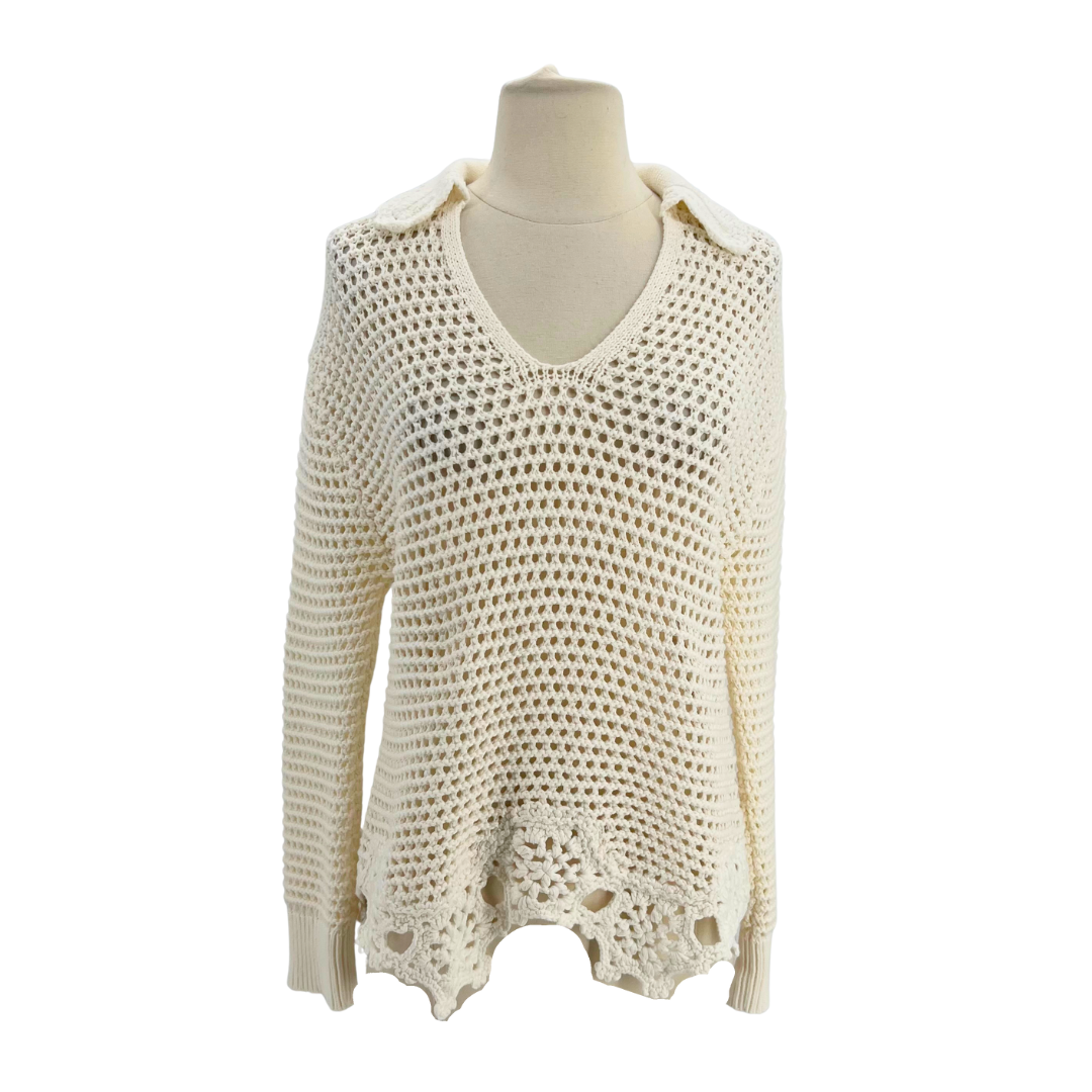 Rails Cream Sweater