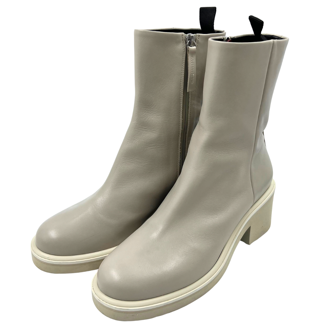 Halmanera 10 40 Grey Leather Boots