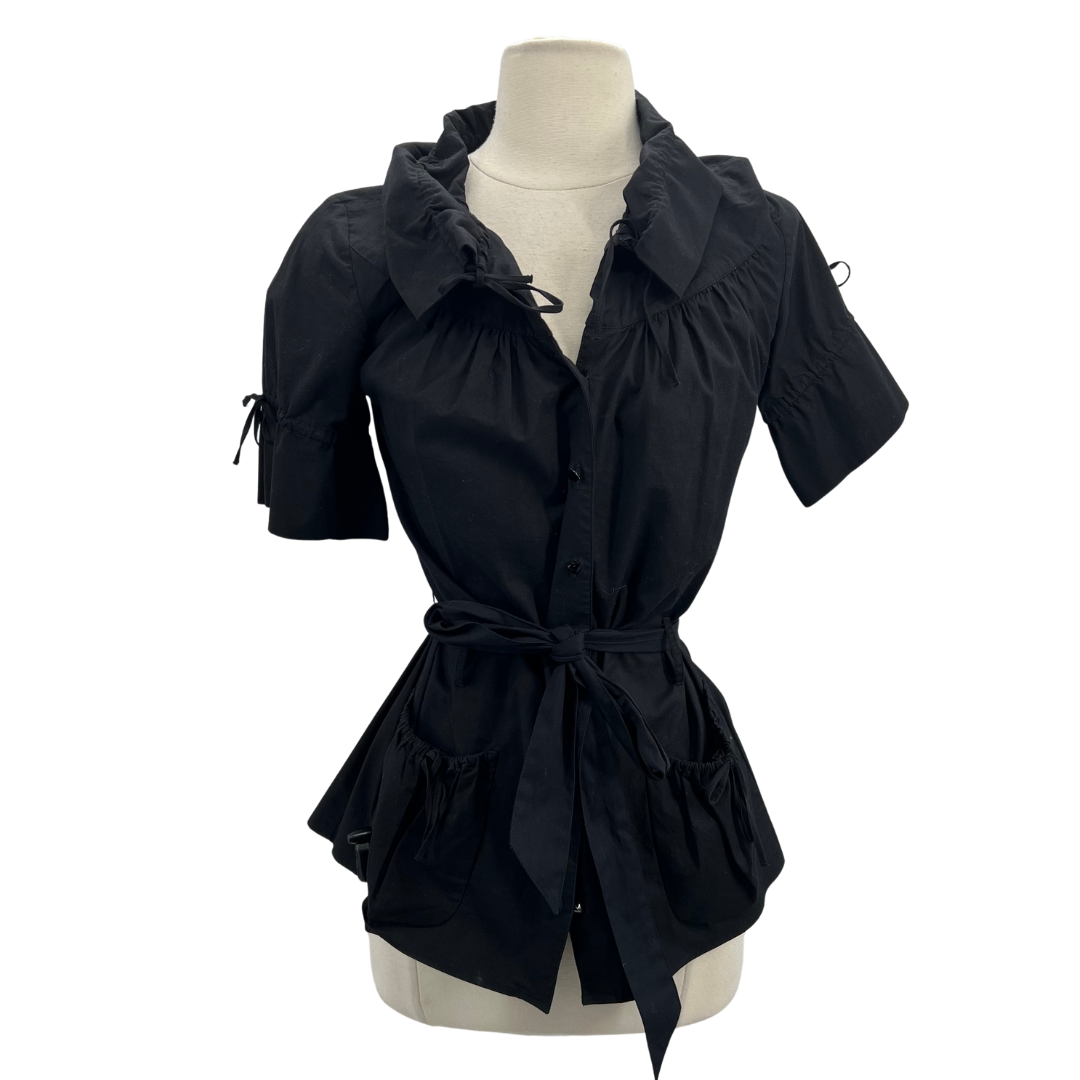 Anne Fontaine Black Blouse