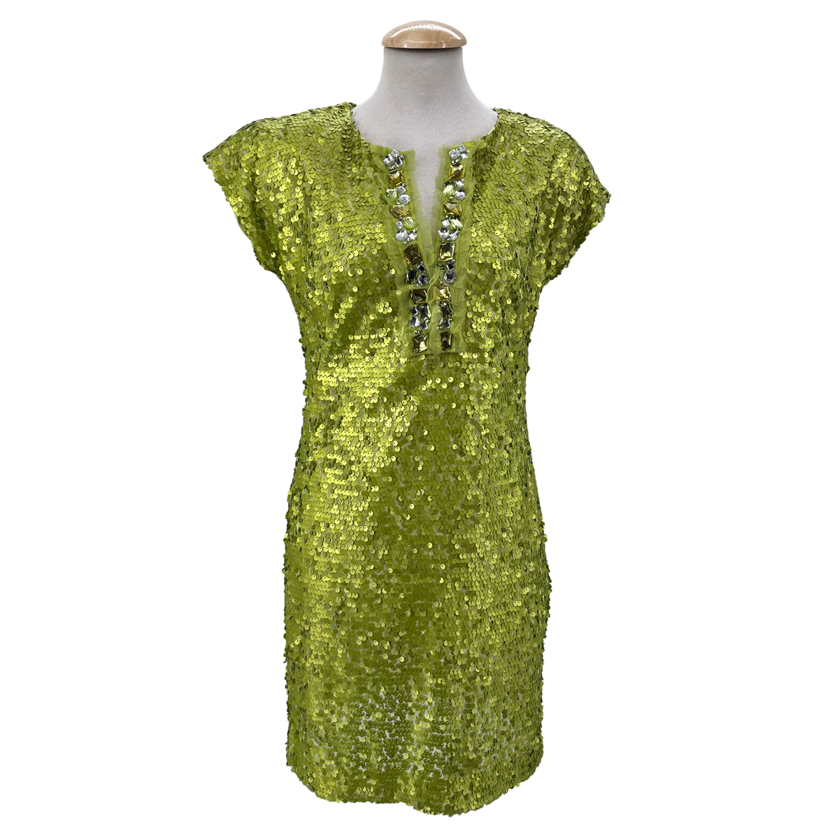Sara Campbell Green Dress