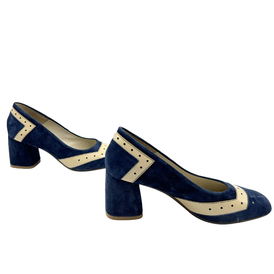 Girotti 40 Blue Pumps