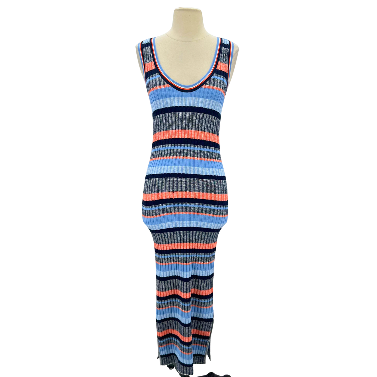 Veronica Beard Blue/Orange Dress