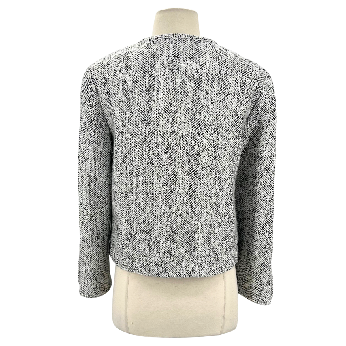 Derek Lam Black Tweed Blazer