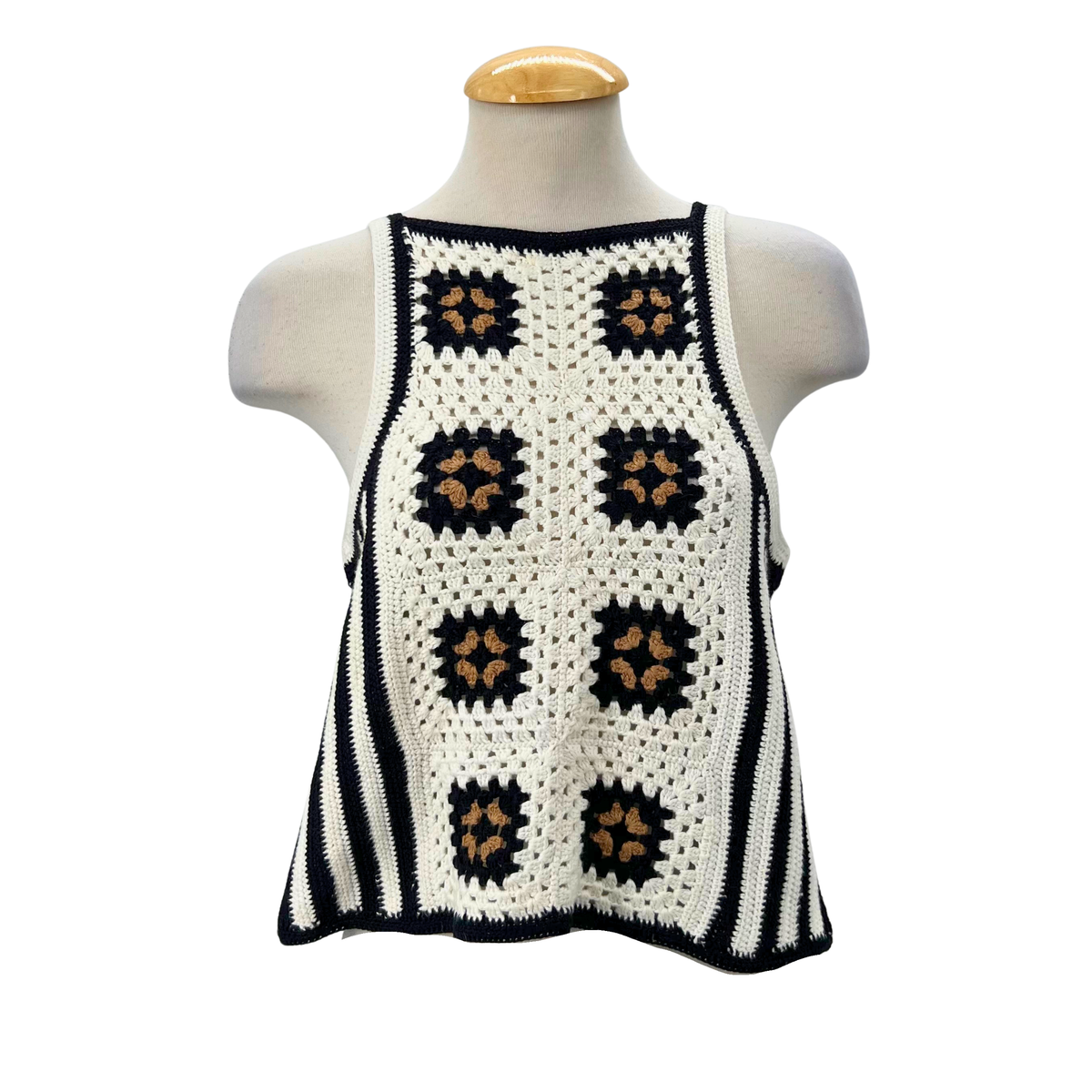 Eleven Six White/Multi Top