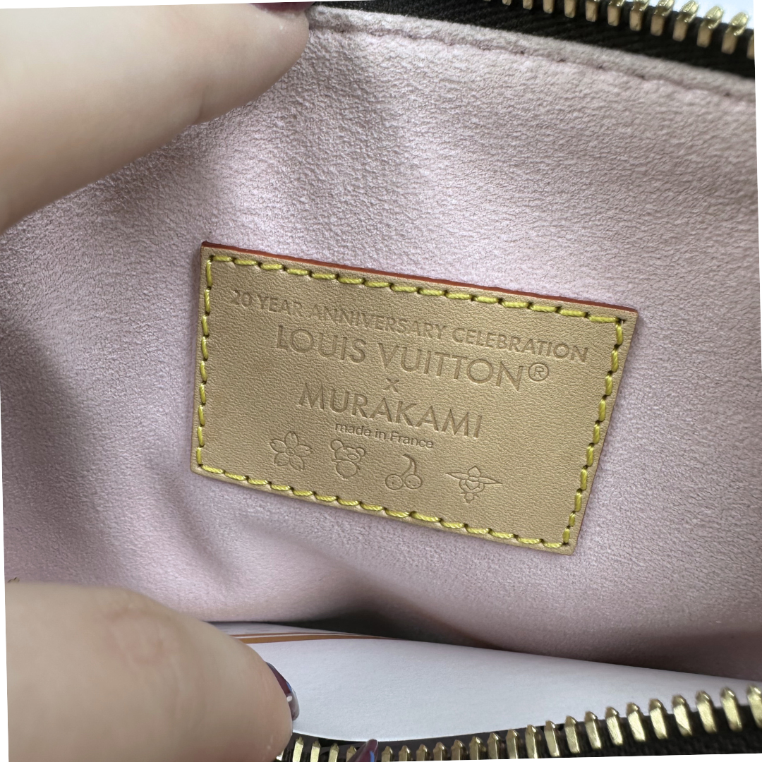 Louis Vuitton Limited Edition Speedy 25 Murakami Cherry Blossom Bandouliere