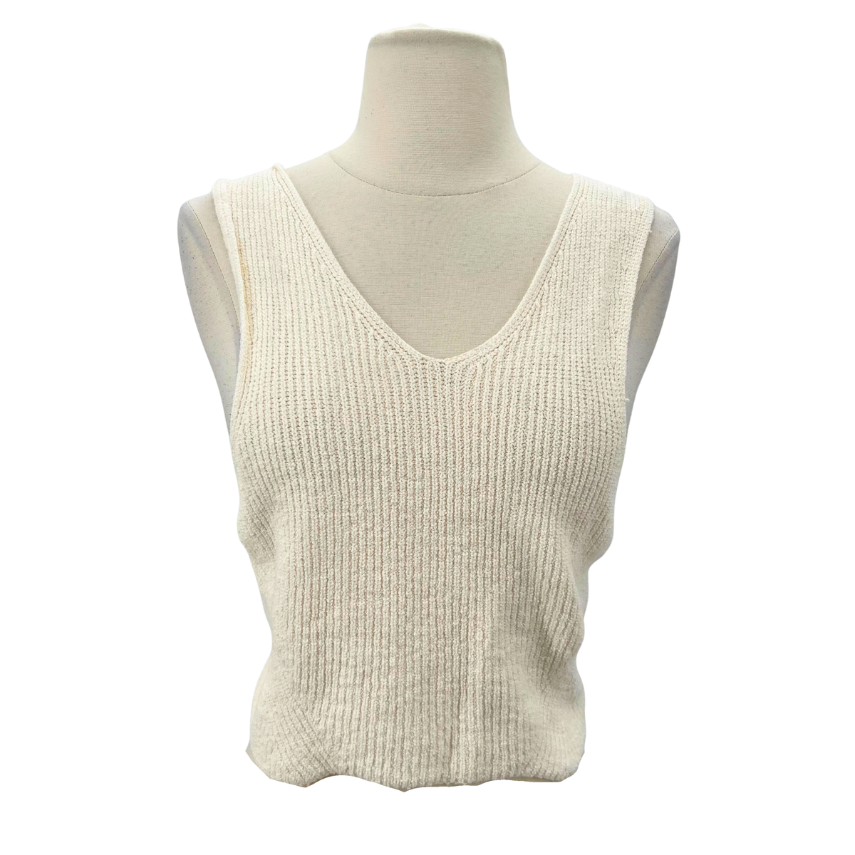 ALC Cream Knit Top