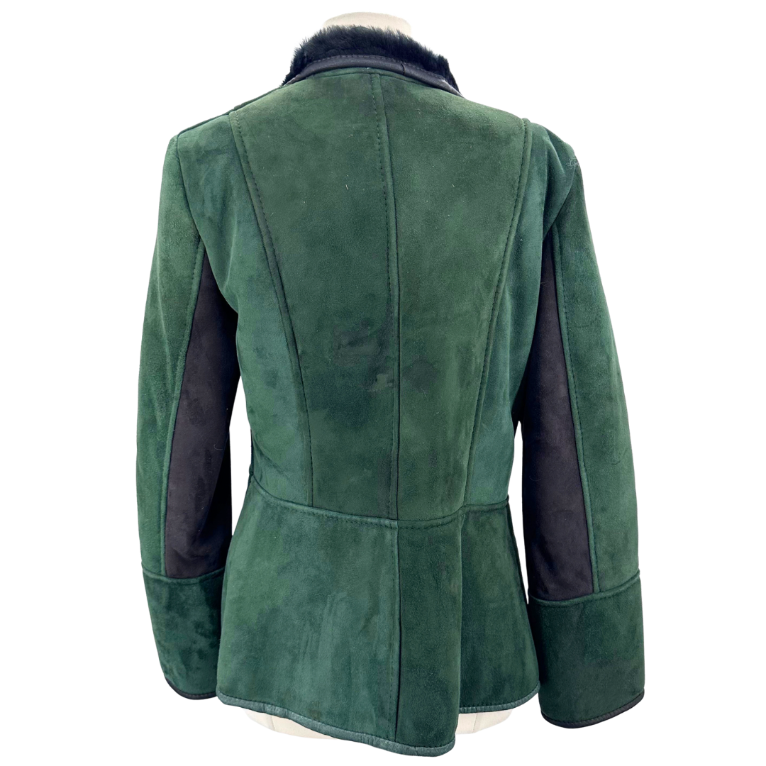 Chic Green/Black Coat