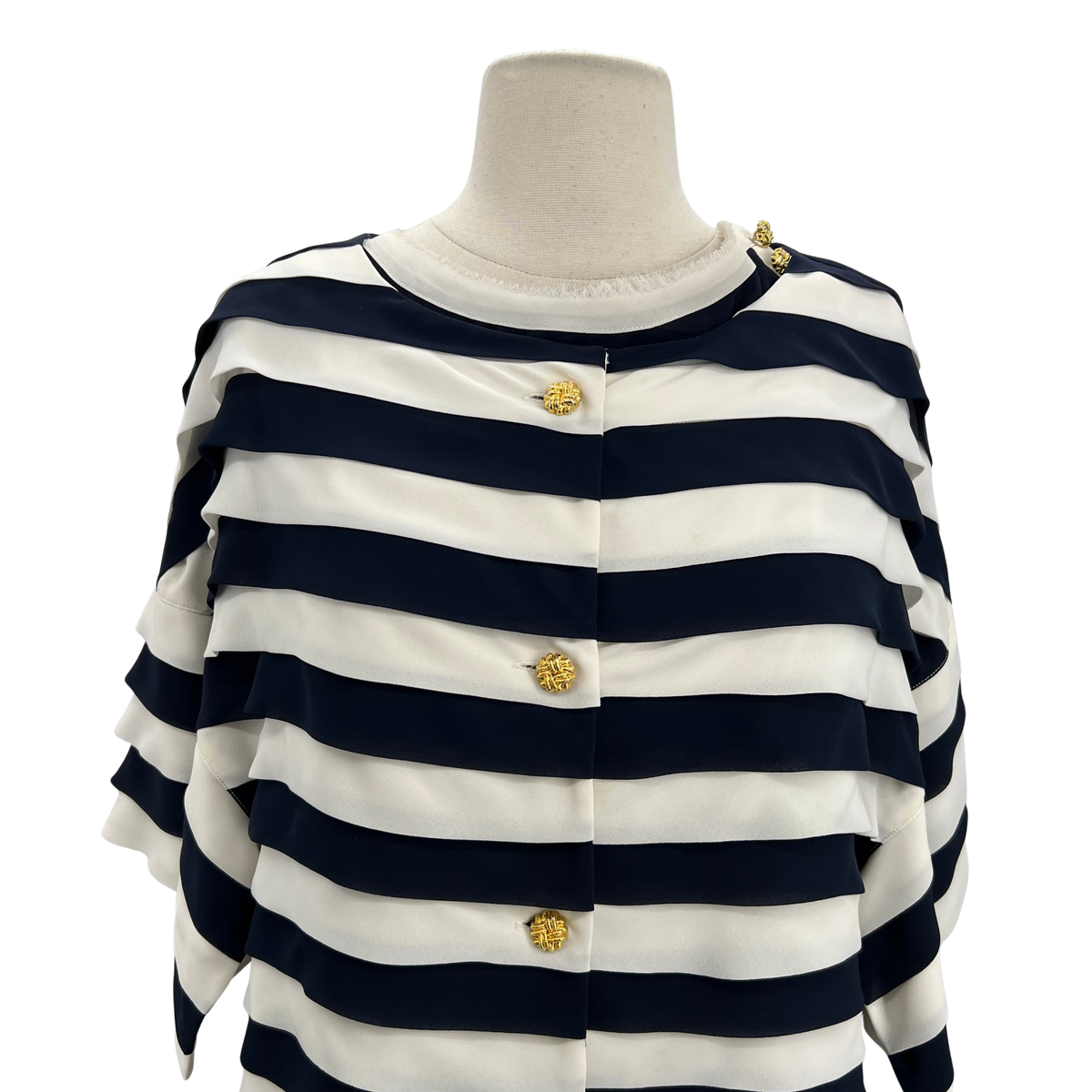 Edward Achour Paris navy/white 2 PC Dress