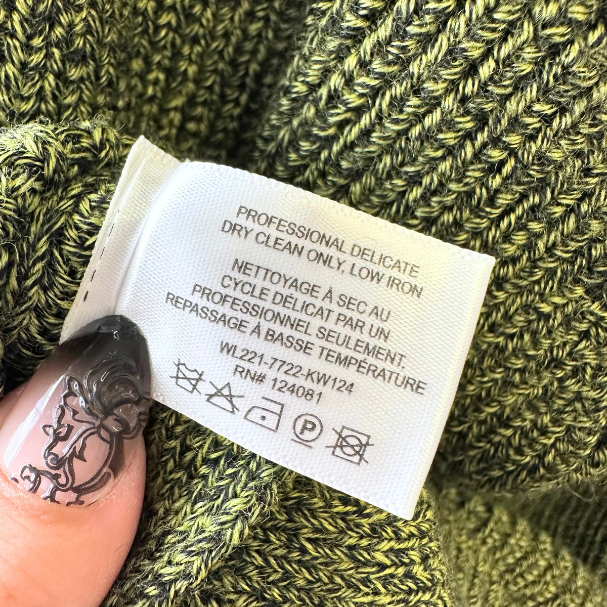 Proenza Schouler Green Sweater