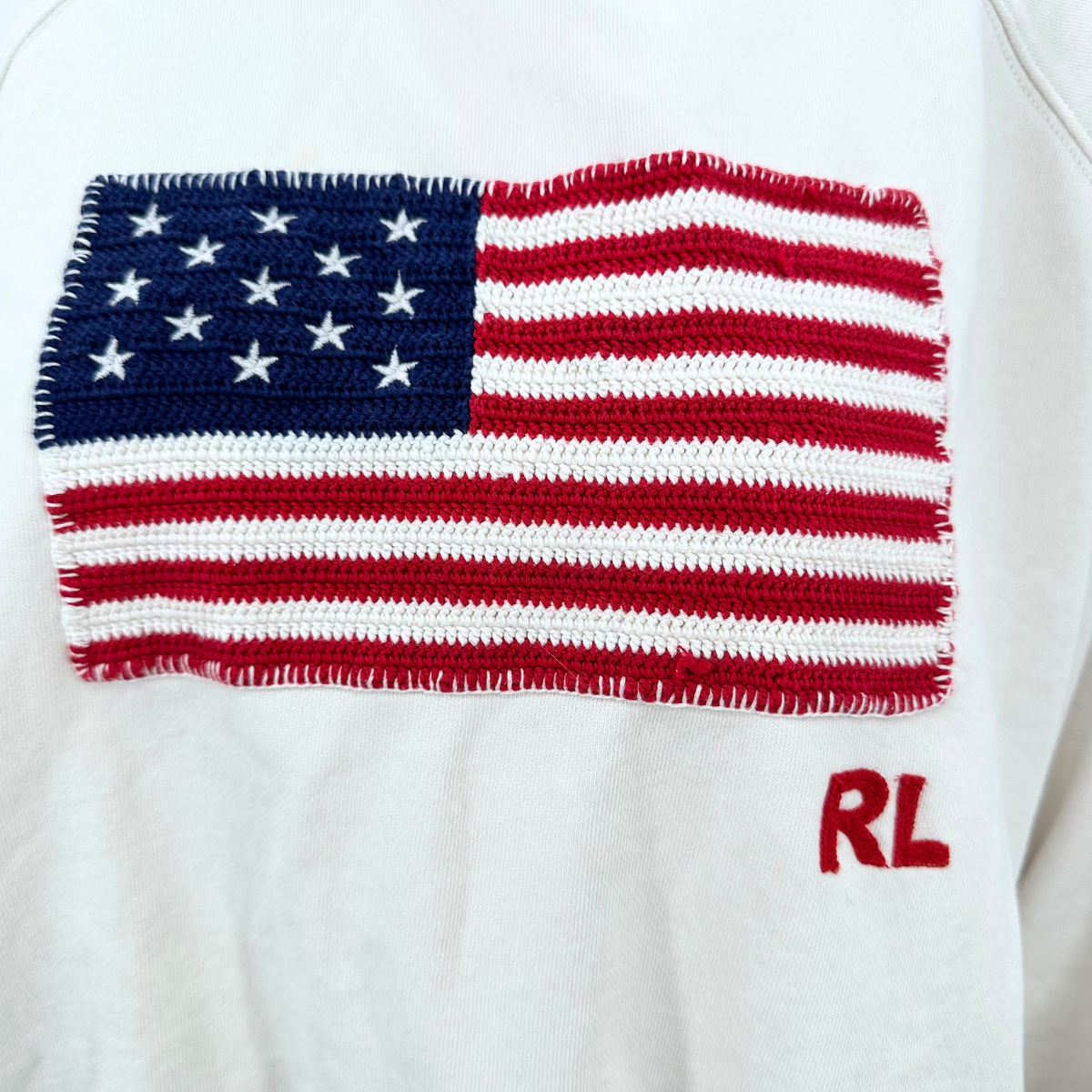Polo Ralph Lauren Cream Multi Sweater