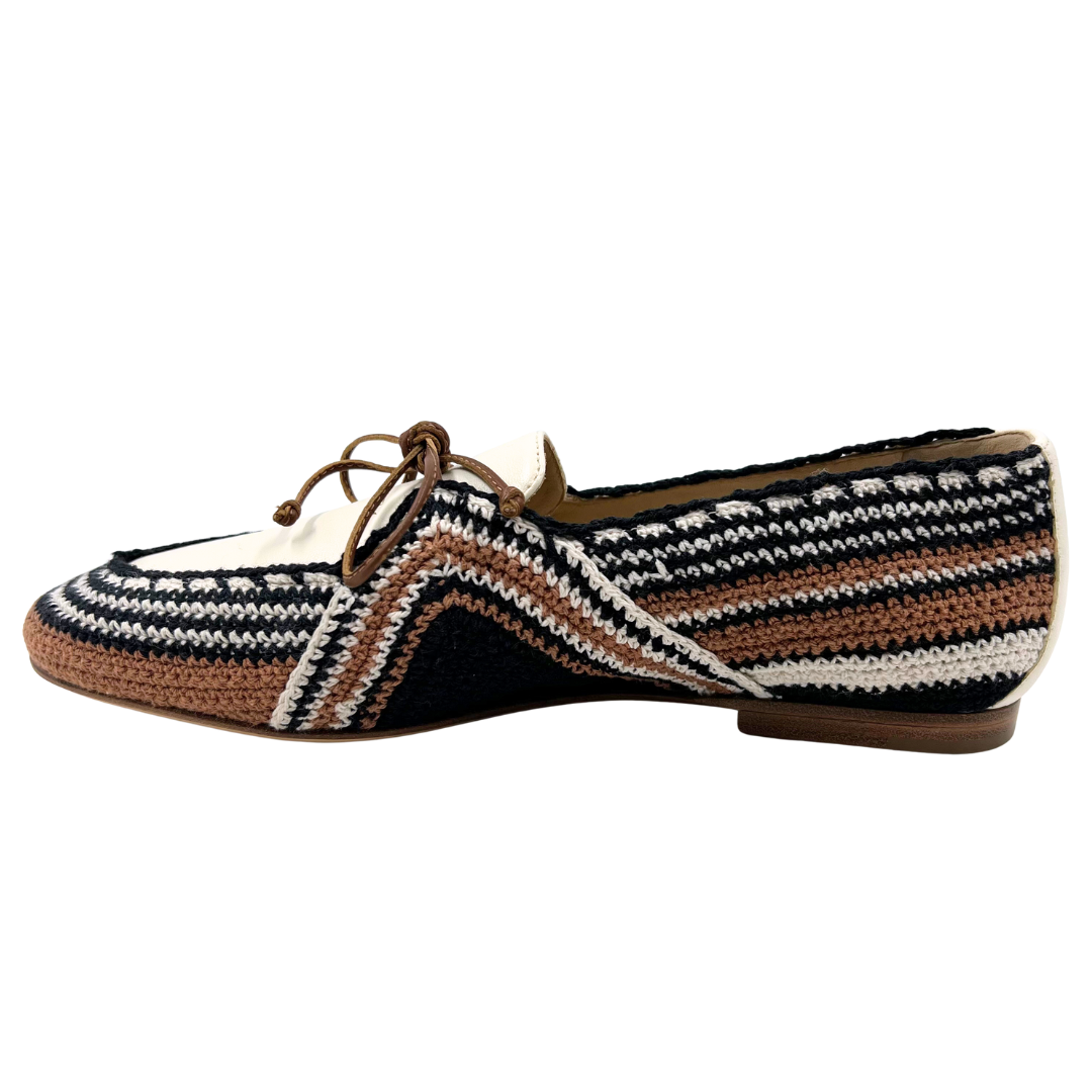 Gabriela Hearst 5 35 Multi Leather/Fabric Flats