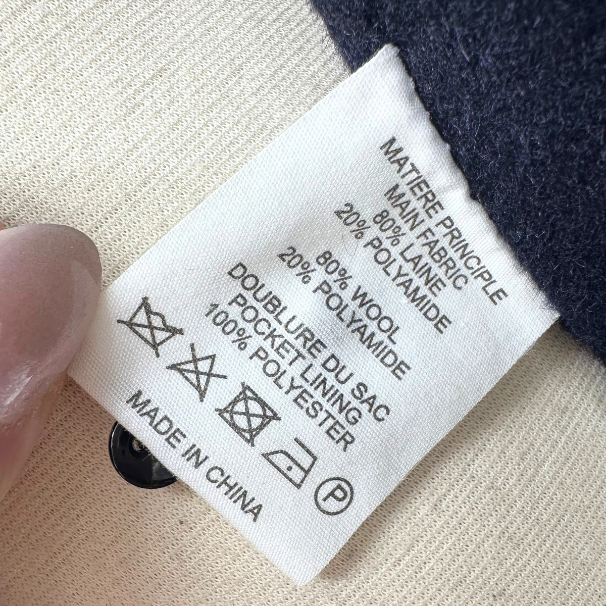 Vanessa Bruno Navy Jacket