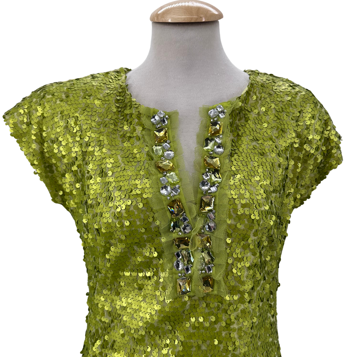 Sara Campbell Green Dress