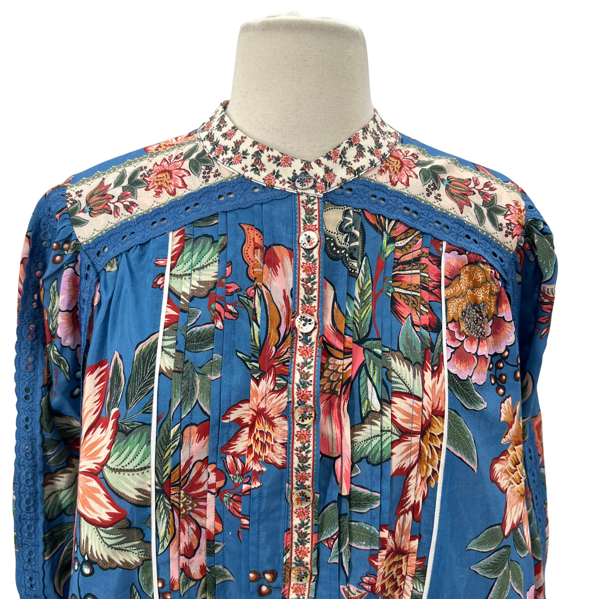Farm Rio Multi Floral Blouse