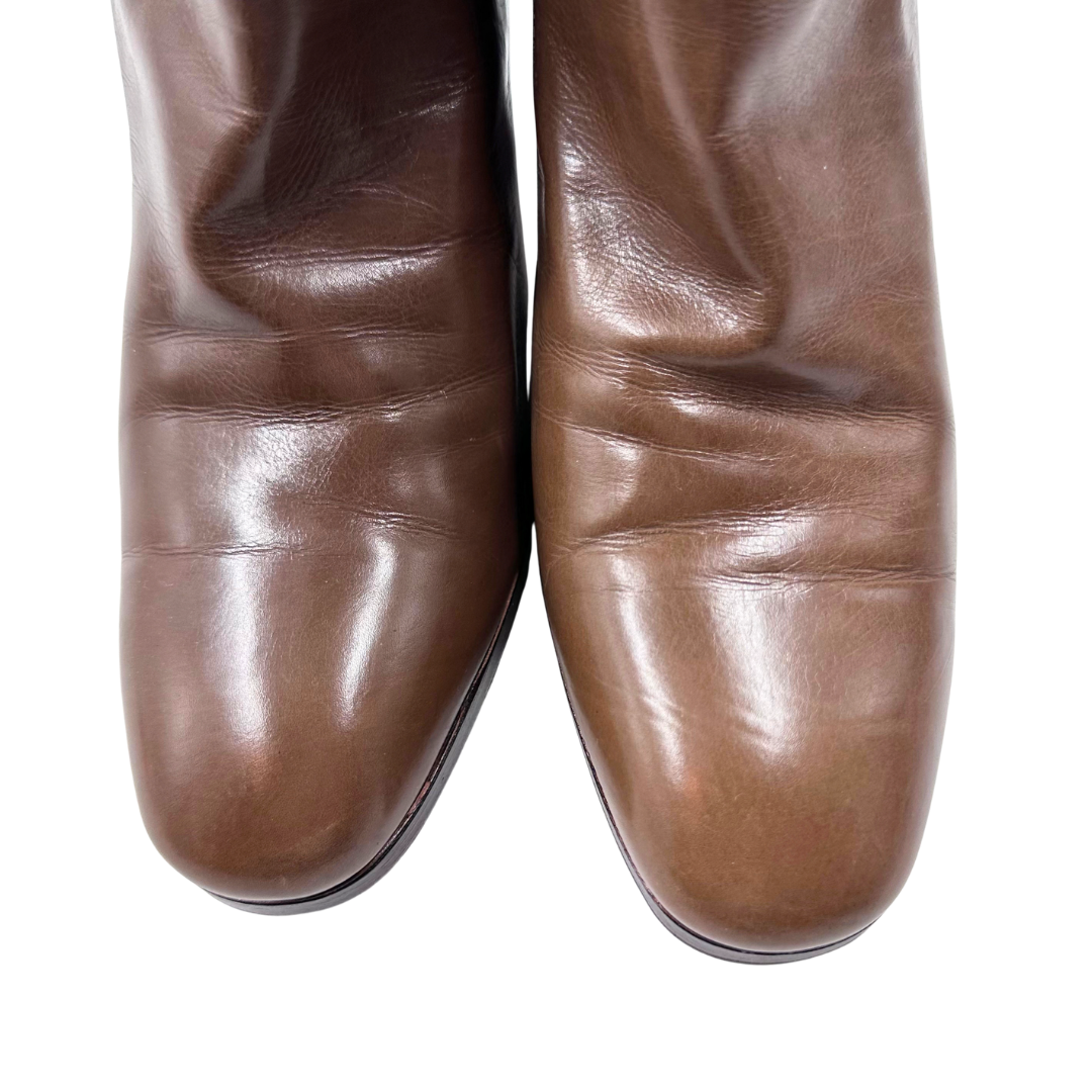 Maxime 8 38 Brown Leather Boots