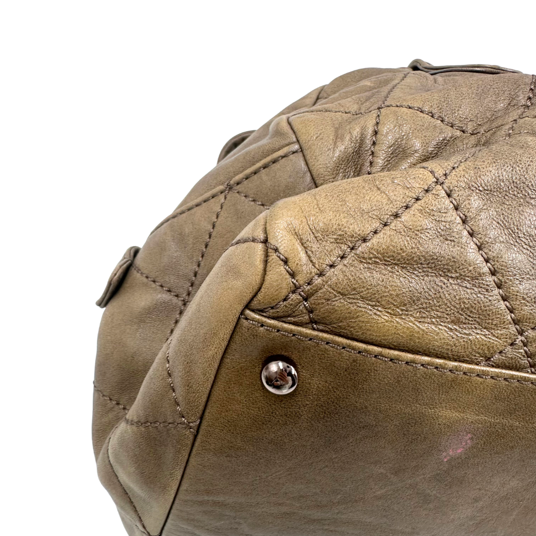 Chanel Cloudy Bundle Bowler Top Handle Bag