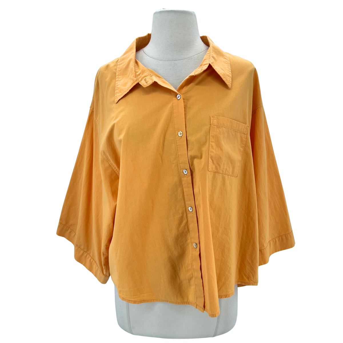 Araminta James Orange Button up