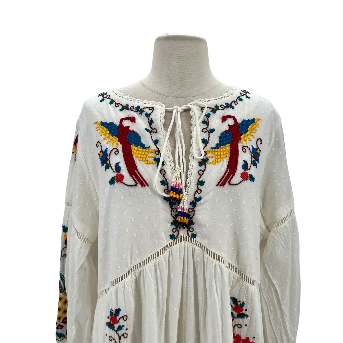 Farm Rio White Dress