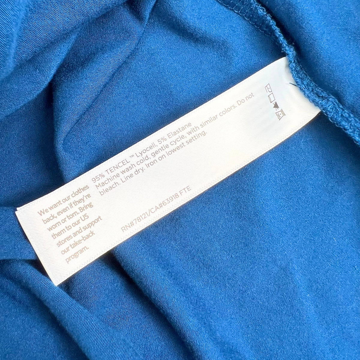 Eileen Fisher Blue Top