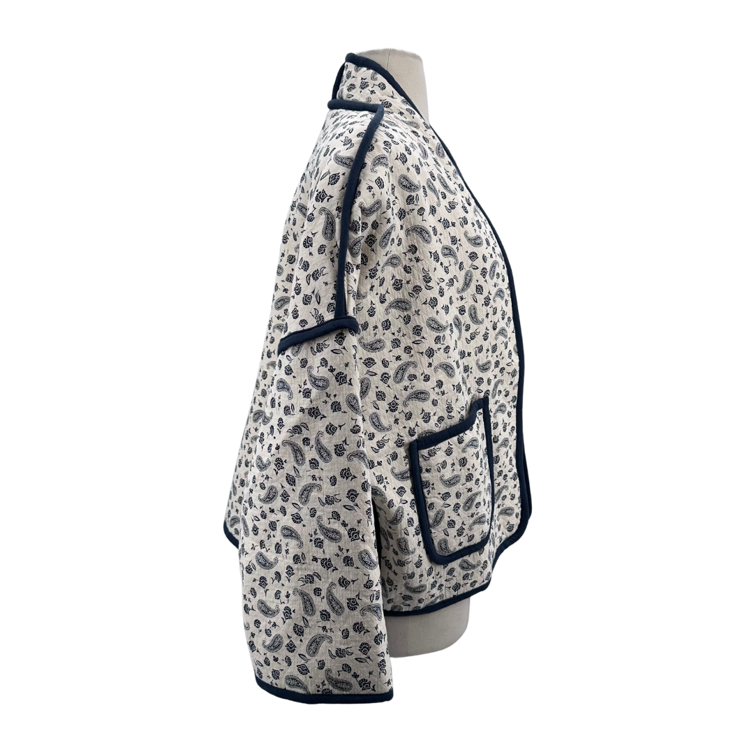 Storia Cream/Navy Jacket