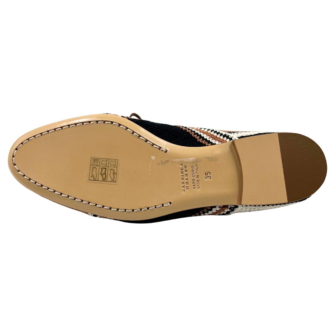 Gabriela Hearst 5 35 Multi Leather/Fabric Flats