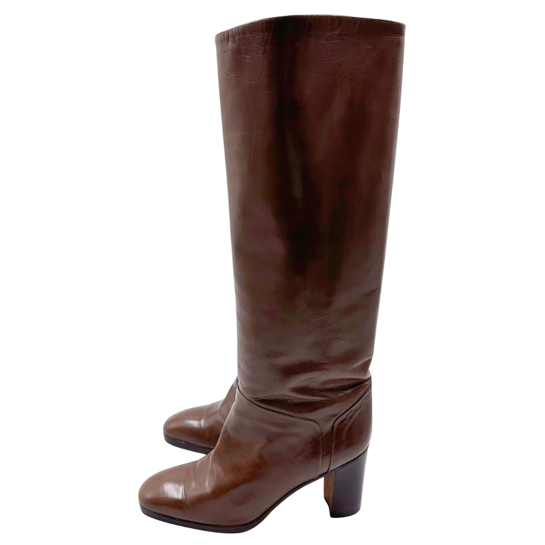 Maxime 8 38 Brown Leather Boots