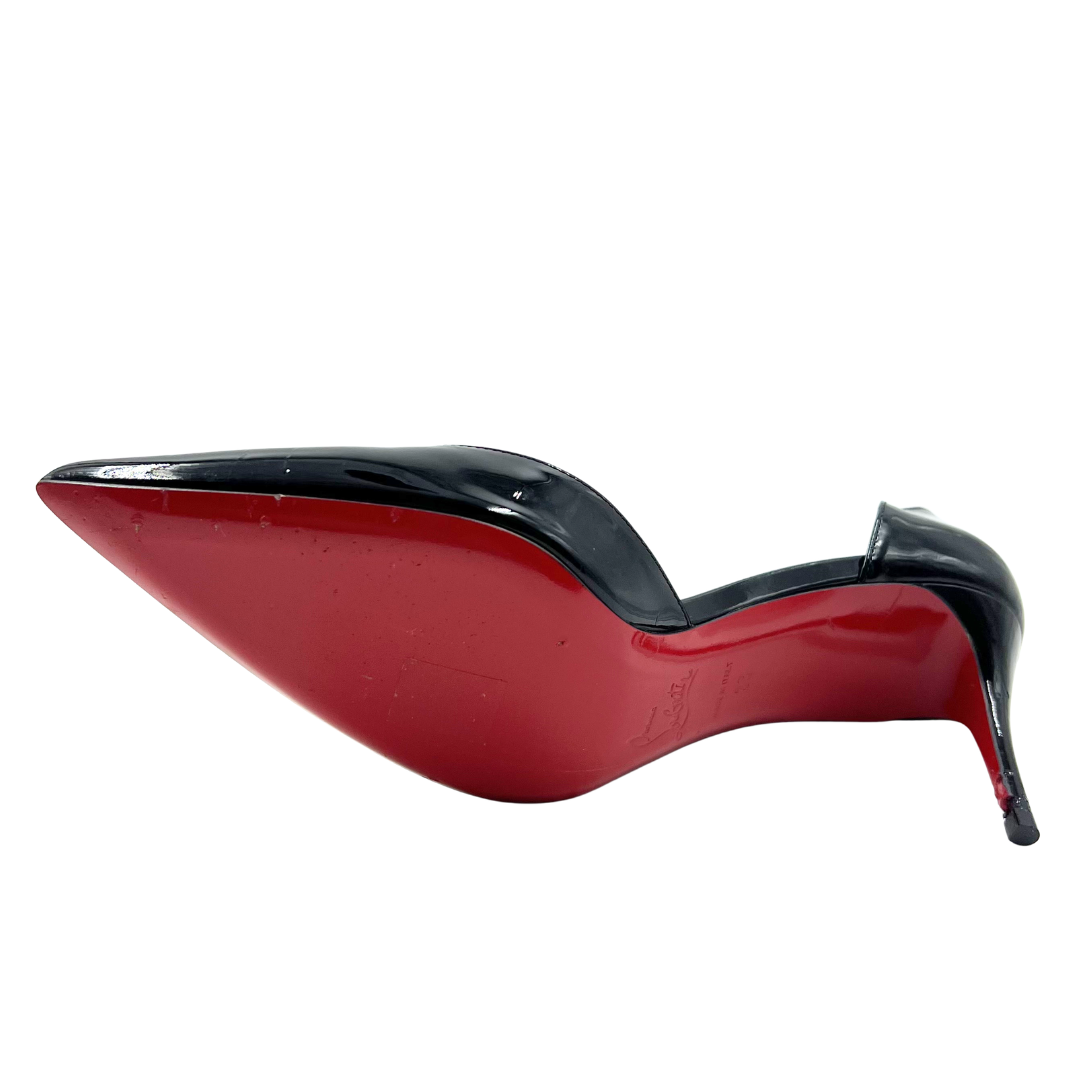 Christian Louboutin 7 38 Black Patent Leather D'Orsay