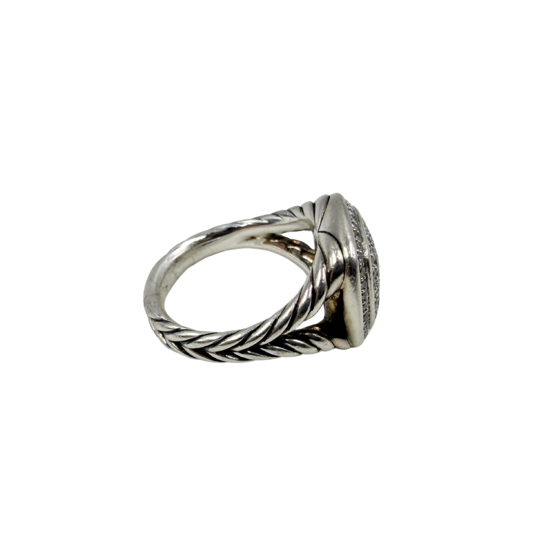 David Yurman Albion Pave Diamond 14mm Ring