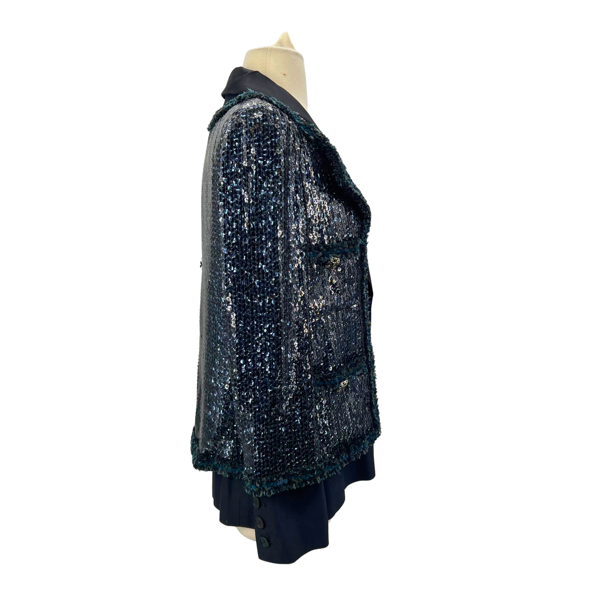 Chanel Black/Green Blazer