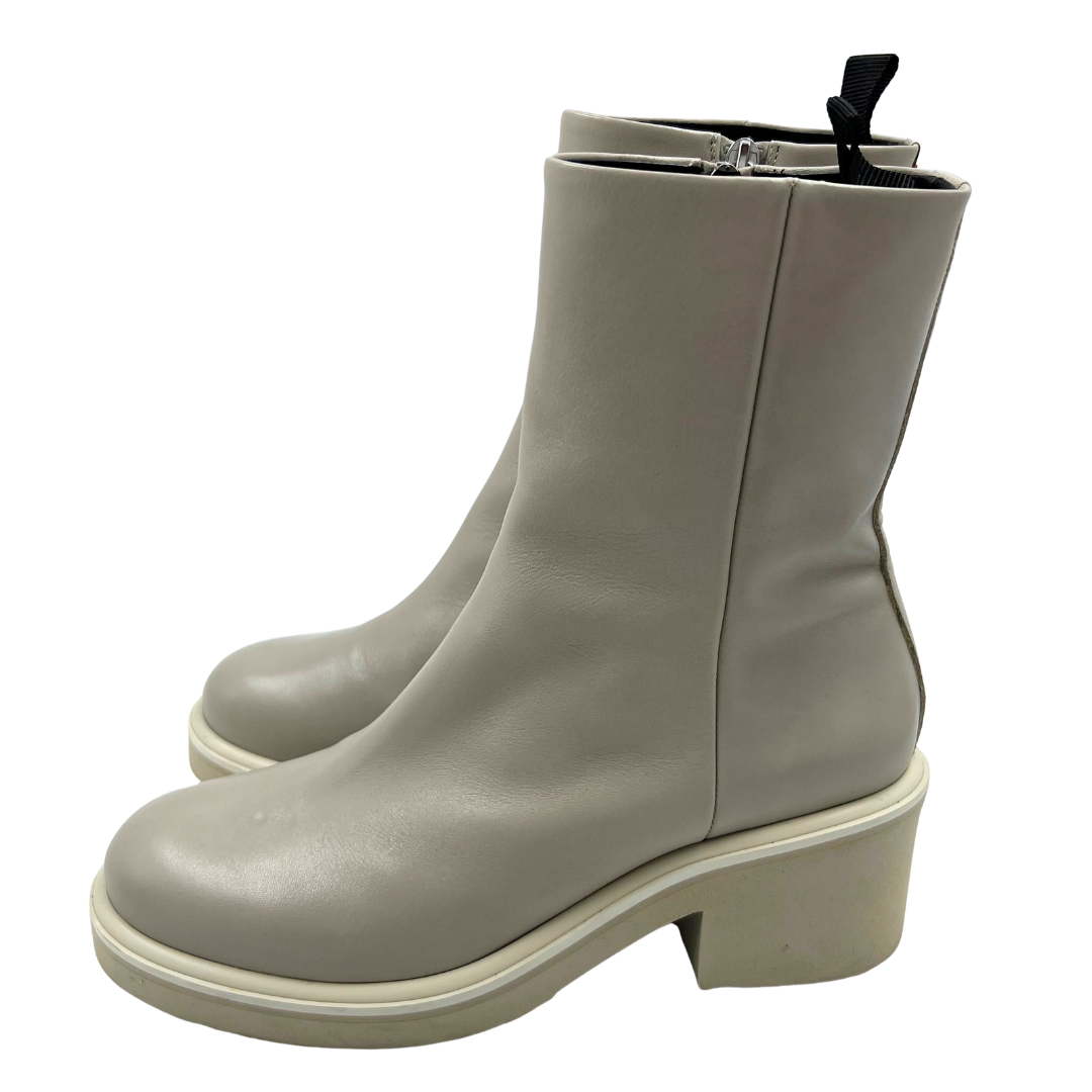 Halmanera 10 40 Grey Leather Boots