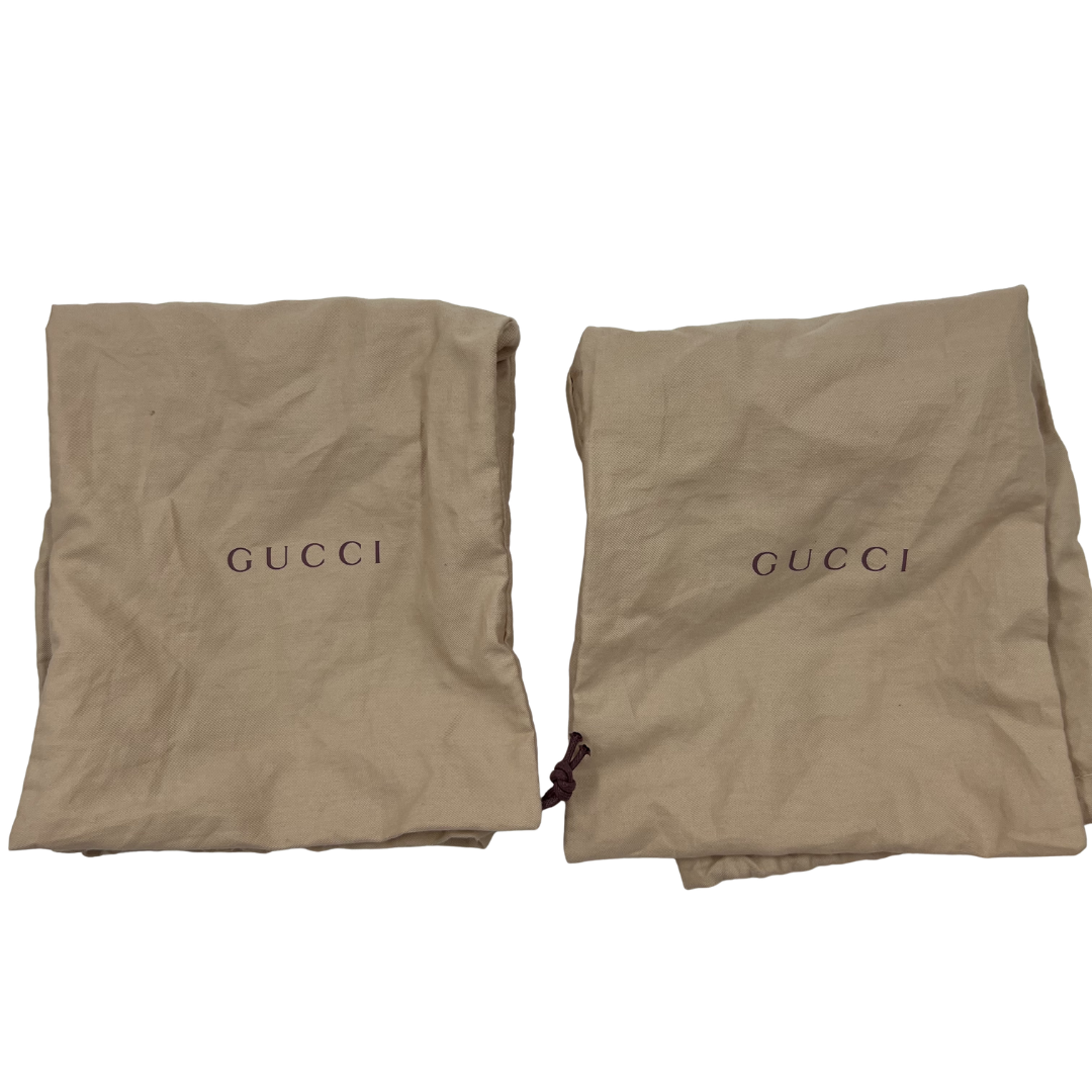 Gucci 37 pink/multi Coated Canvas Flip Flops