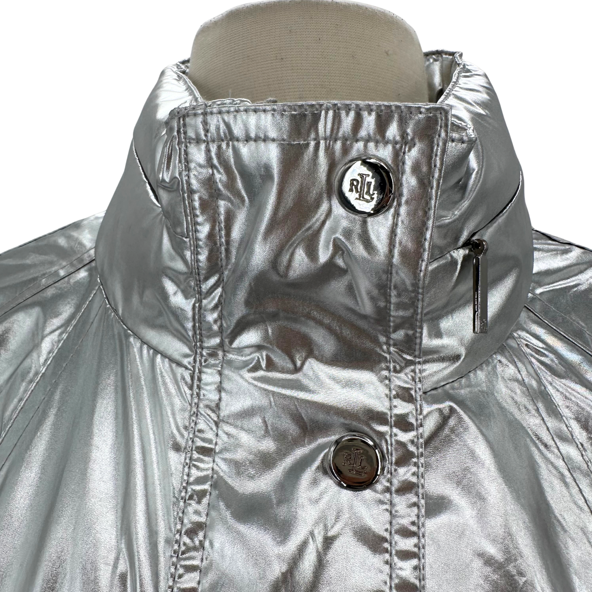 Ralph Lauren Black Silver Anorak