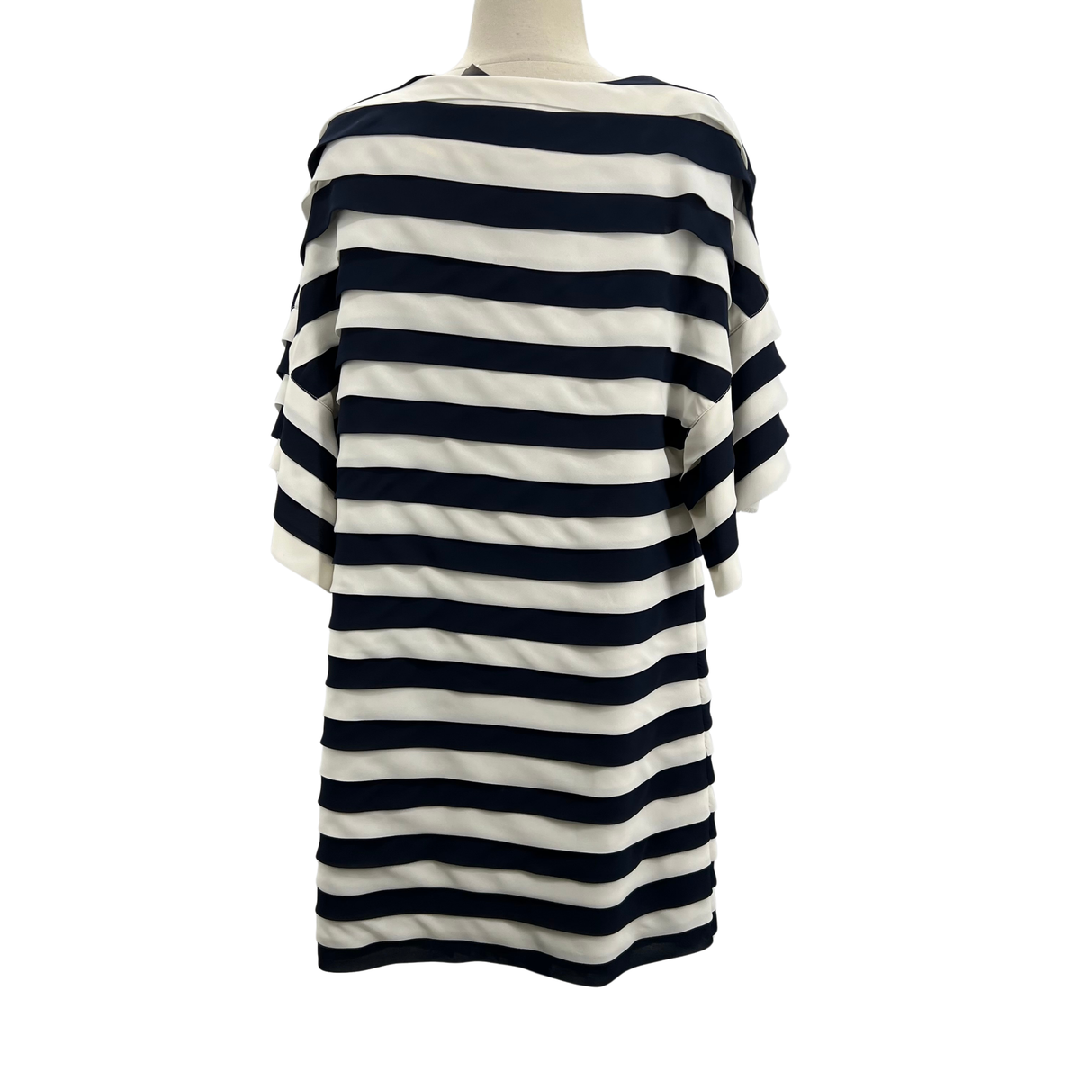 Edward Achour Paris navy/white 2 PC Dress