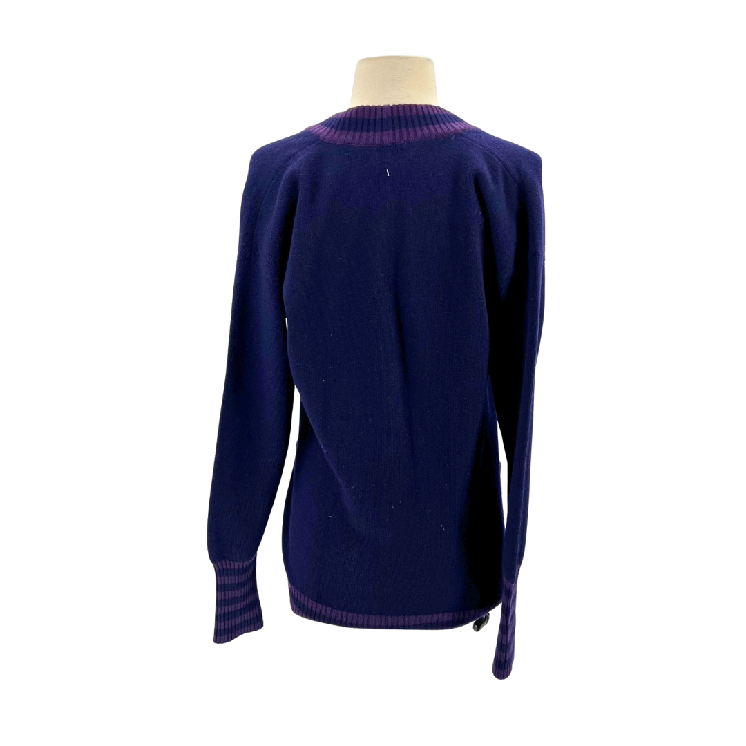 Chanel BLUE/PURPLE Cardigan