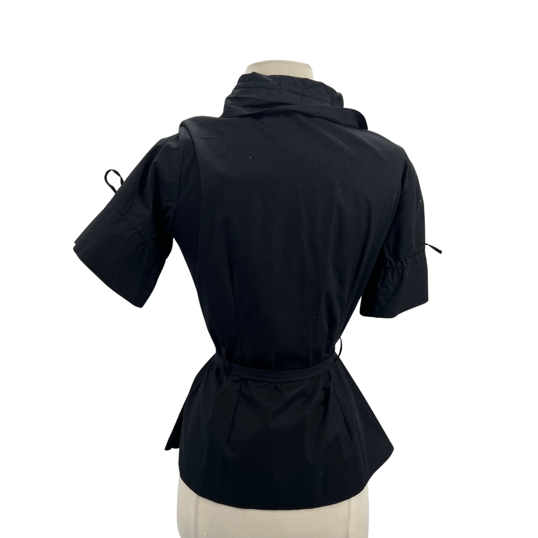 Anne Fontaine Black Blouse