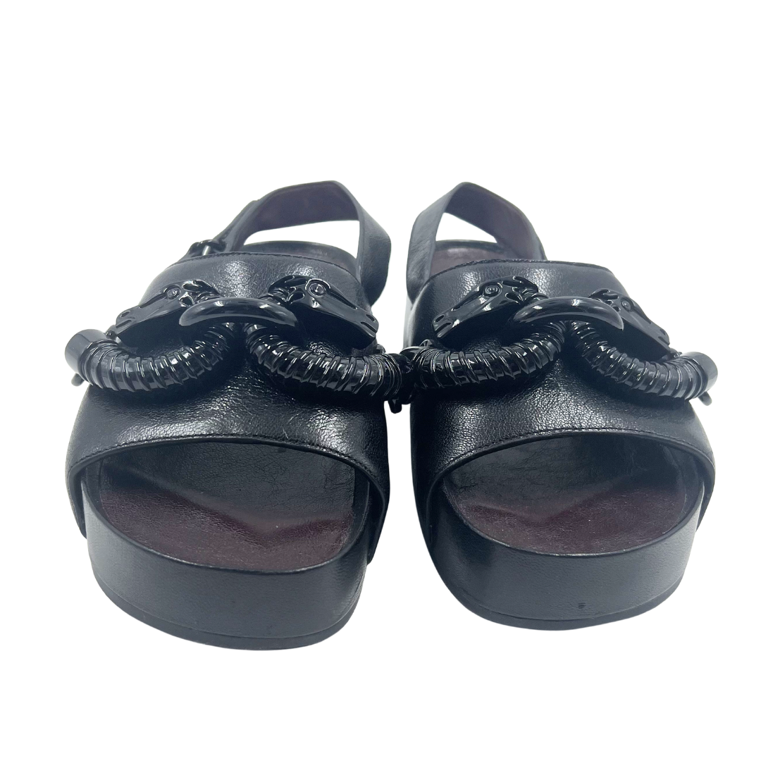 Tory Burch 8.5 Black Sandals