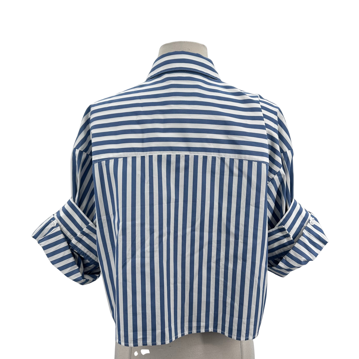 TWP Blue Stripe Blouse