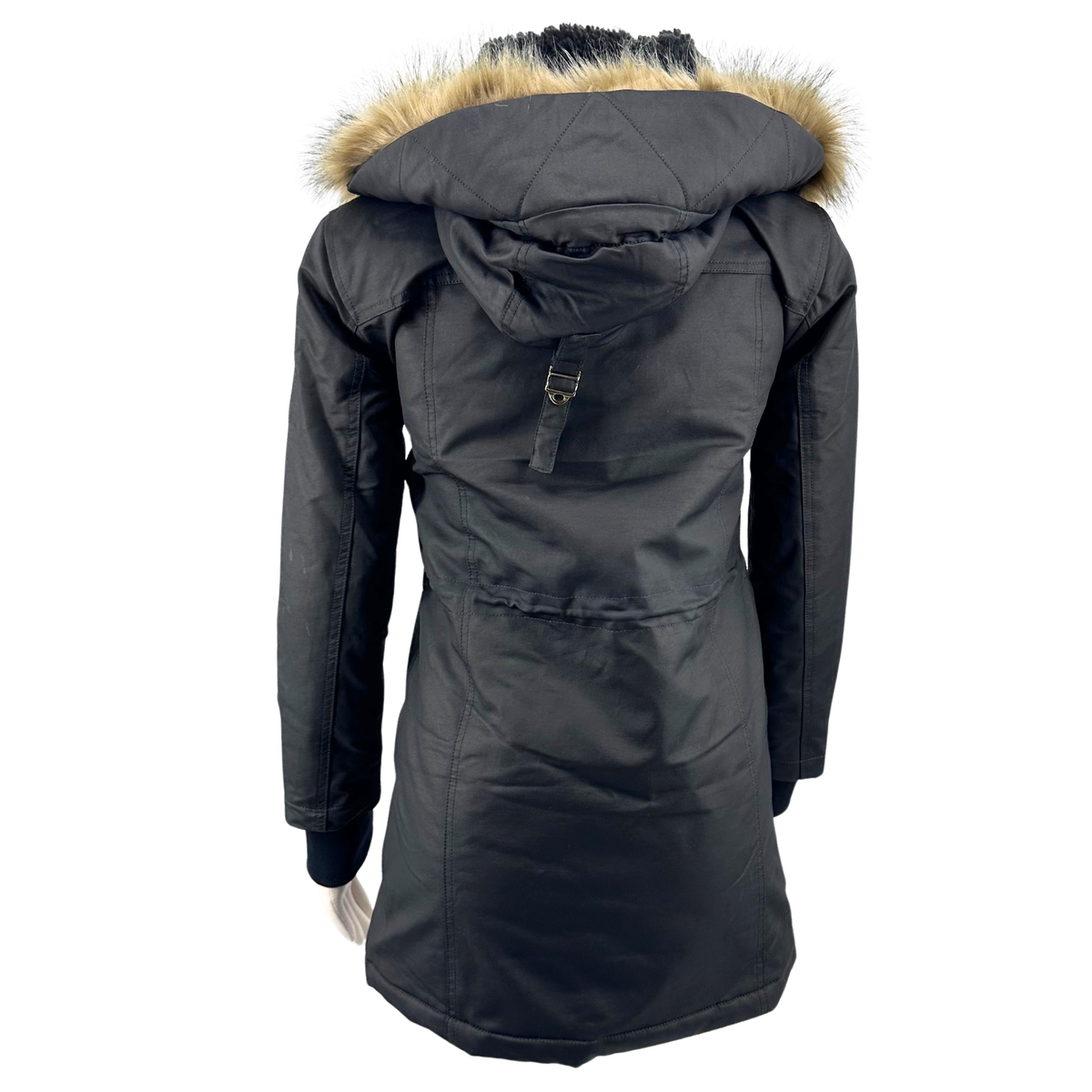 J Crew Black Parka
